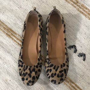 Comfy Leopard Print Ballet Flats